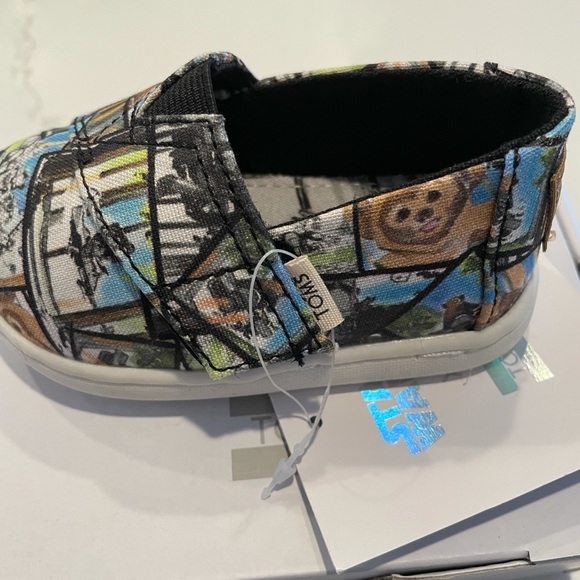 Toms Star Wars X Ewok Print Size 4 NWT - Picture 5 of 11
